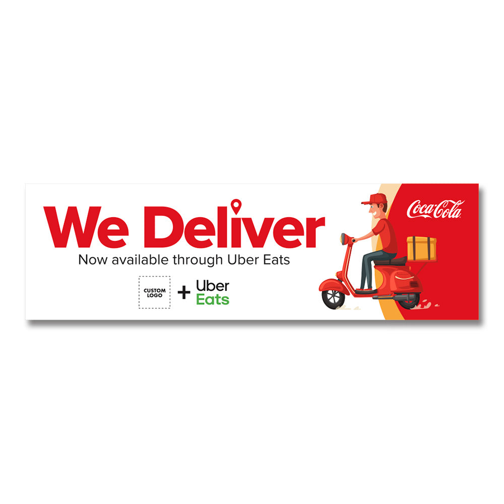 Banner 3'x10' - We Deliver